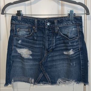 PacSun denim skirt